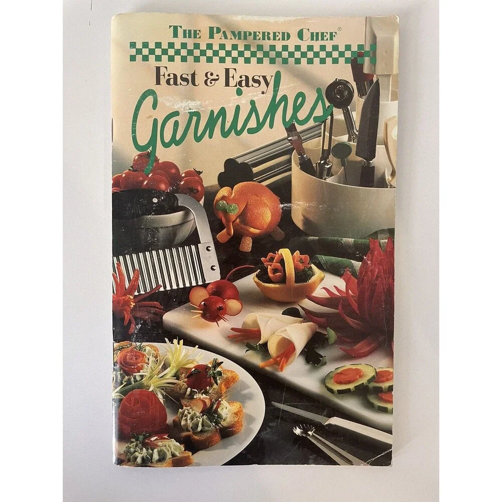 Vintage Lot of 10 Pampered Chef 1994-2001 Light & Simple Recipes Season's Best